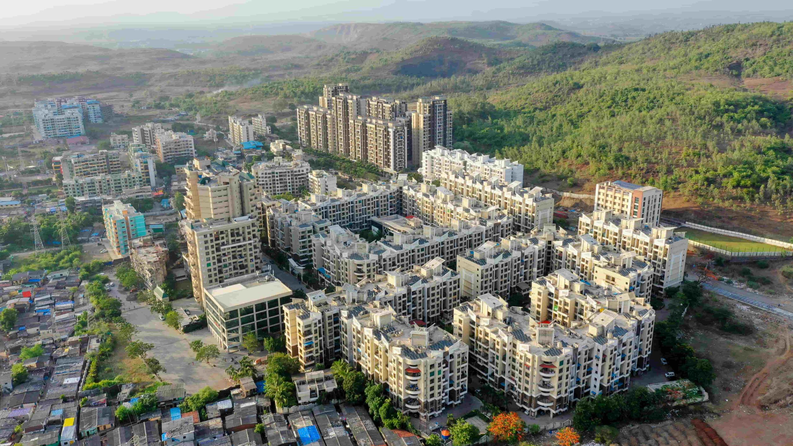 Real estate aerial photography Mumbai by Dronkey — DGCA certified drone photography for developer launches and resale listings